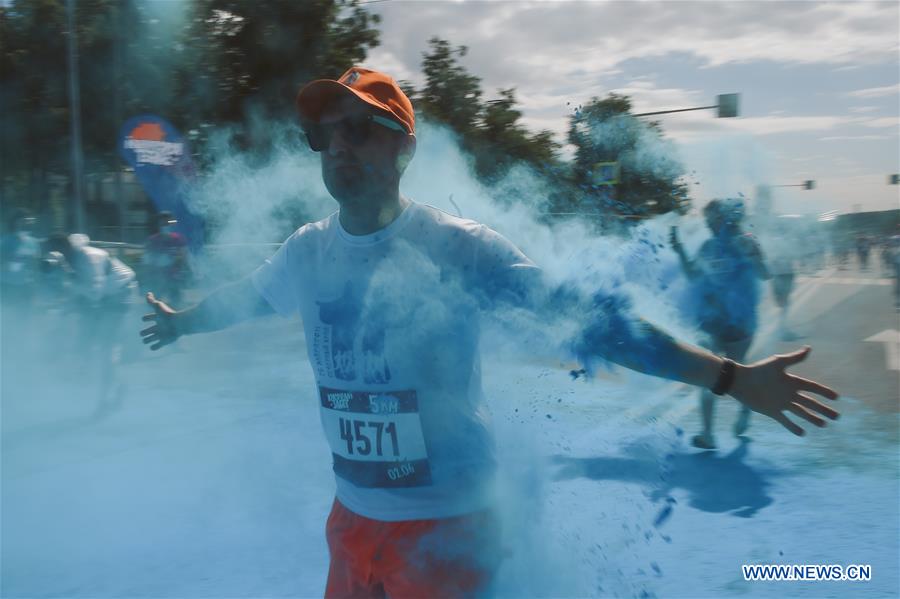(SP)RUSSIA-MOSCOW-COLOR RUN