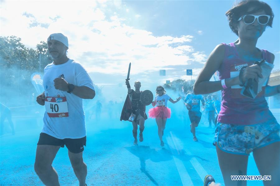 (SP)RUSSIA-MOSCOW-COLOR RUN