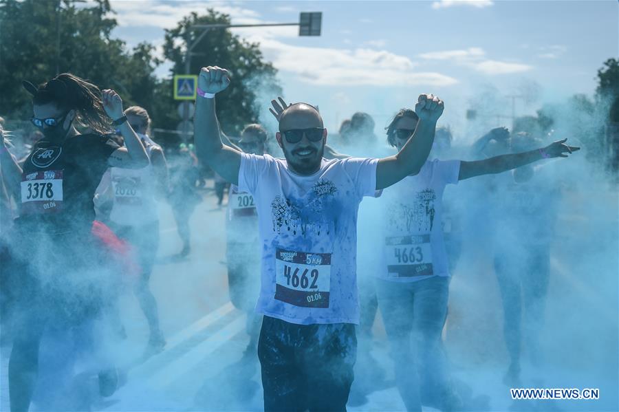 (SP)RUSSIA-MOSCOW-COLOR RUN