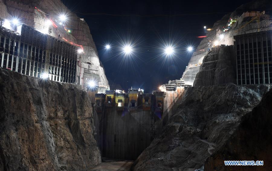 CHINA-WUDONGDE HYDROPOWER STATION-CONSTRUCTION (CN)