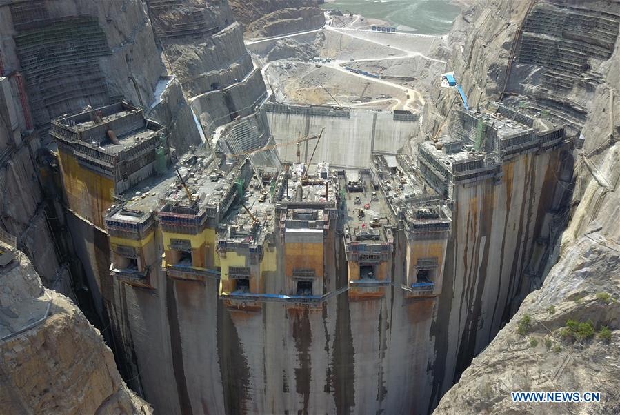 CHINA-WUDONGDE HYDROPOWER STATION-CONSTRUCTION (CN)