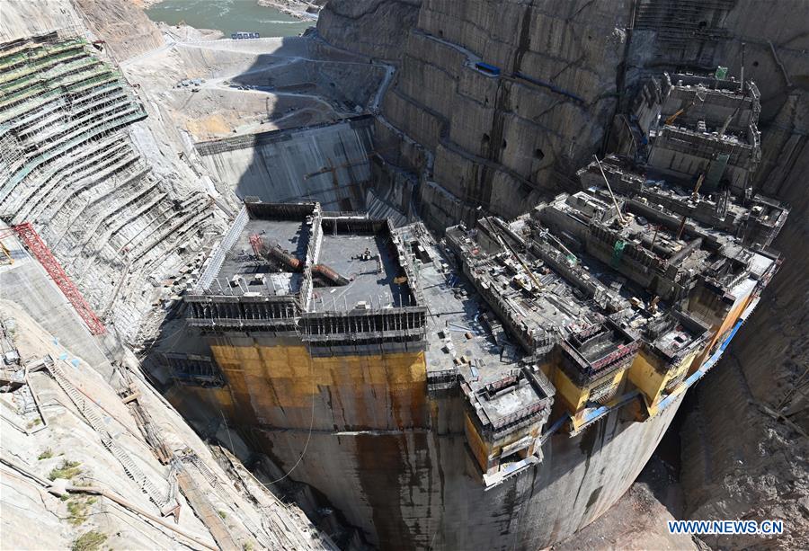 CHINA-WUDONGDE HYDROPOWER STATION-CONSTRUCTION (CN)