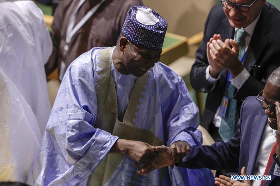 UN-GENERAL ASSEMBLY-PRESIDENT-TIJJANI MUHAMMAD-BANDE