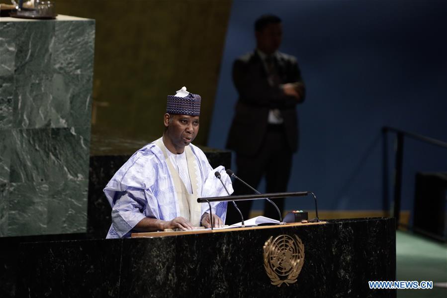UN-GENERAL ASSEMBLY-PRESIDENT-TIJJANI MUHAMMAD-BANDE