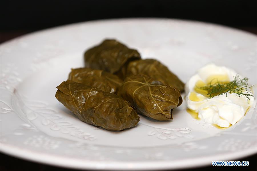 GREECE-ATHENS-DOLMADAKIA-TRADITIONAL DISH