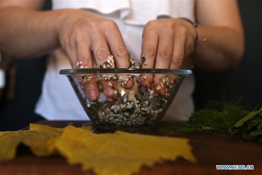 GREECE-ATHENS-DOLMADAKIA-TRADITIONAL DISH