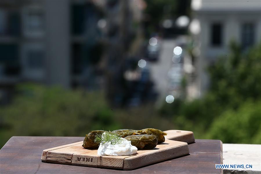 GREECE-ATHENS-DOLMADAKIA-TRADITIONAL DISH