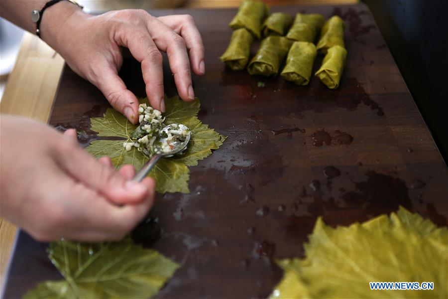 GREECE-ATHENS-DOLMADAKIA-TRADITIONAL DISH