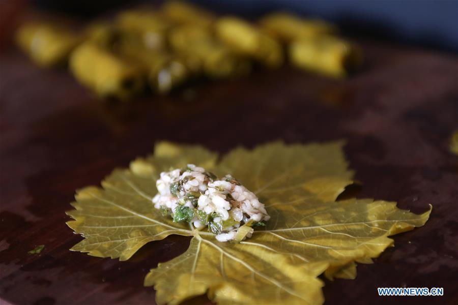 GREECE-ATHENS-DOLMADAKIA-TRADITIONAL DISH