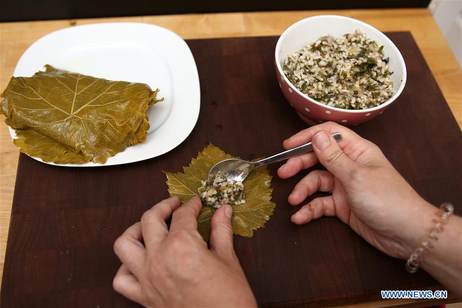 GREECE-ATHENS-DOLMADAKIA-TRADITIONAL DISH