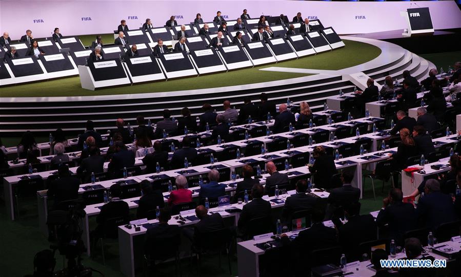 (SP)FRANCE-PARIS-FIFA-CONGRESS-GIANNI INFANTINO