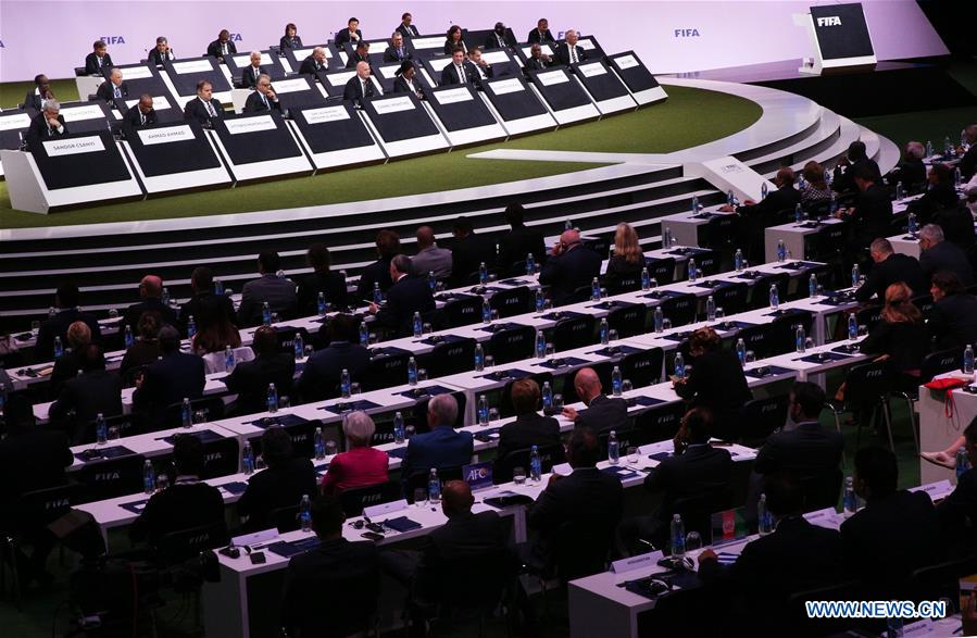 (SP)FRANCE-PARIS-FIFA-CONGRESS-GIANNI INFANTINO