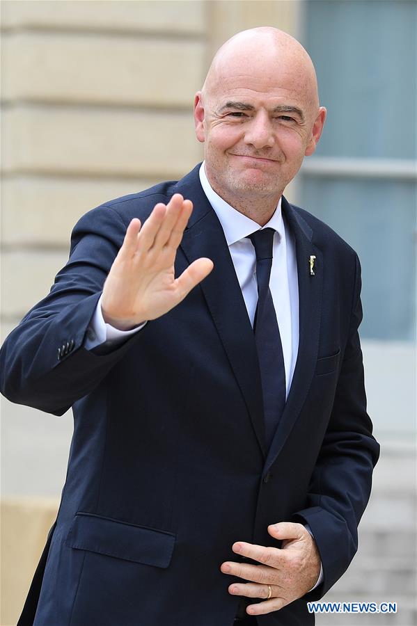 (SP)FRANCE-PARIS-FIFA-INFANTINO