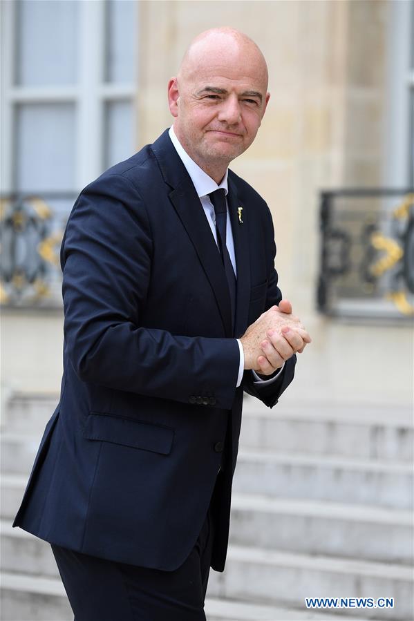 (SP)FRANCE-PARIS-FIFA-INFANTINO