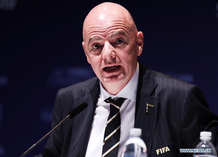 (SP)FRANCE-PARIS-FIFA-CONGRESS-GIANNI INFANTINO