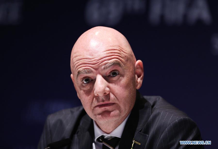 (SP)FRANCE-PARIS-FIFA-CONGRESS-GIANNI INFANTINO