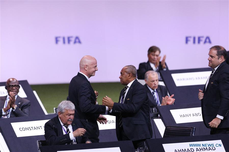 (SP)FRANCE-PARIS-FIFA-CONGRESS-GIANNI INFANTINO