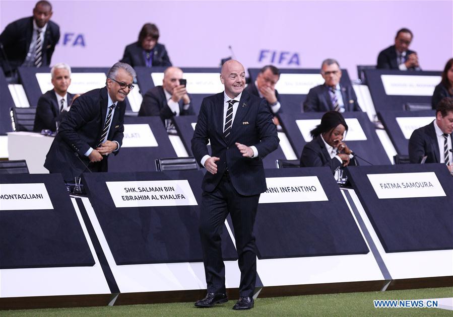 (SP)FRANCE-PARIS-FIFA-CONGRESS-GIANNI INFANTINO