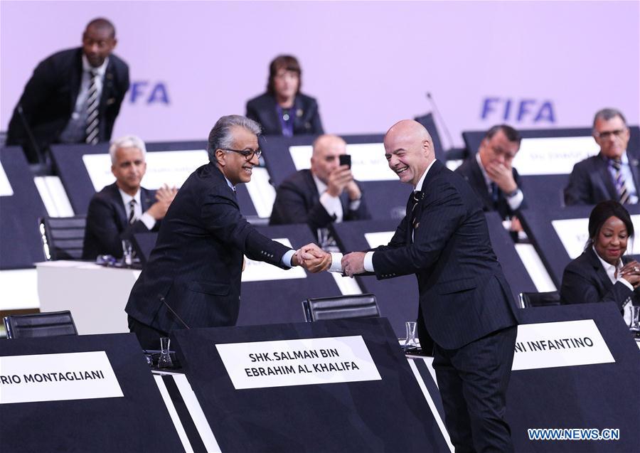 (SP)FRANCE-PARIS-FIFA-CONGRESS-GIANNI INFANTINO