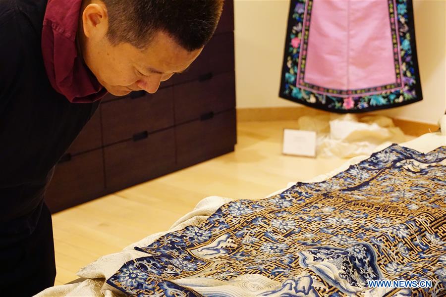 CHINA-BEIJING-VINTAGE CHINESE GARMENTS-EXHIBITION (CN)