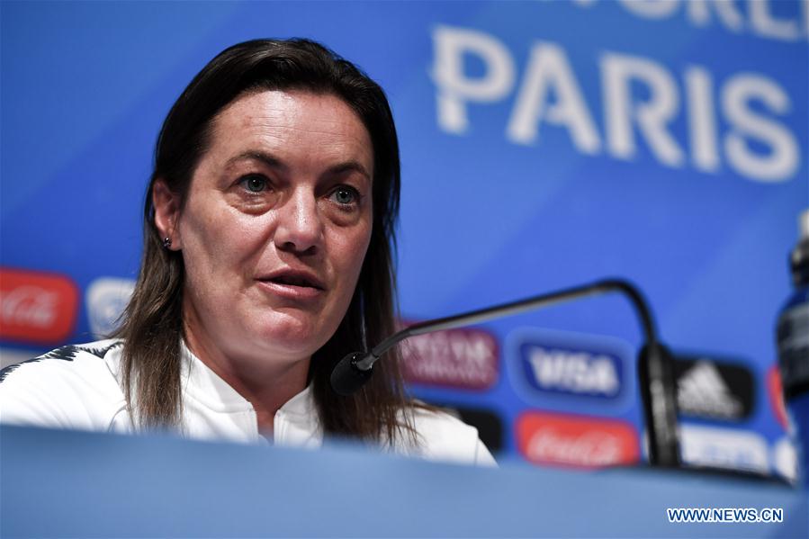 (SP)FRANCE-PARIS-2019 FIFA WOMEN'S WORLD CUP-PRESS CONFERENCE-FRANCE