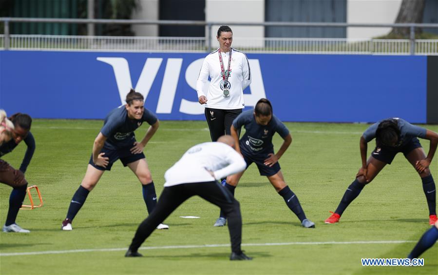 (SP)FRANCE-CROISSY-SUR-SEINE-2019 FIFA WOMEN'S WORLD CUP-TRAINING SESSION-FRANCE