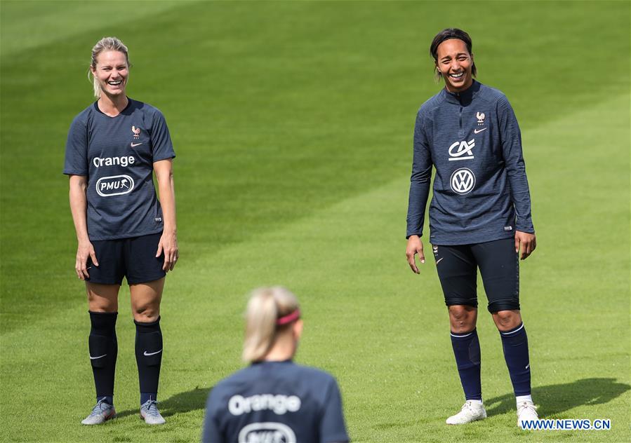 (SP)FRANCE-CROISSY-SUR-SEINE-2019 FIFA WOMEN'S WORLD CUP-TRAINING SESSION-FRANCE