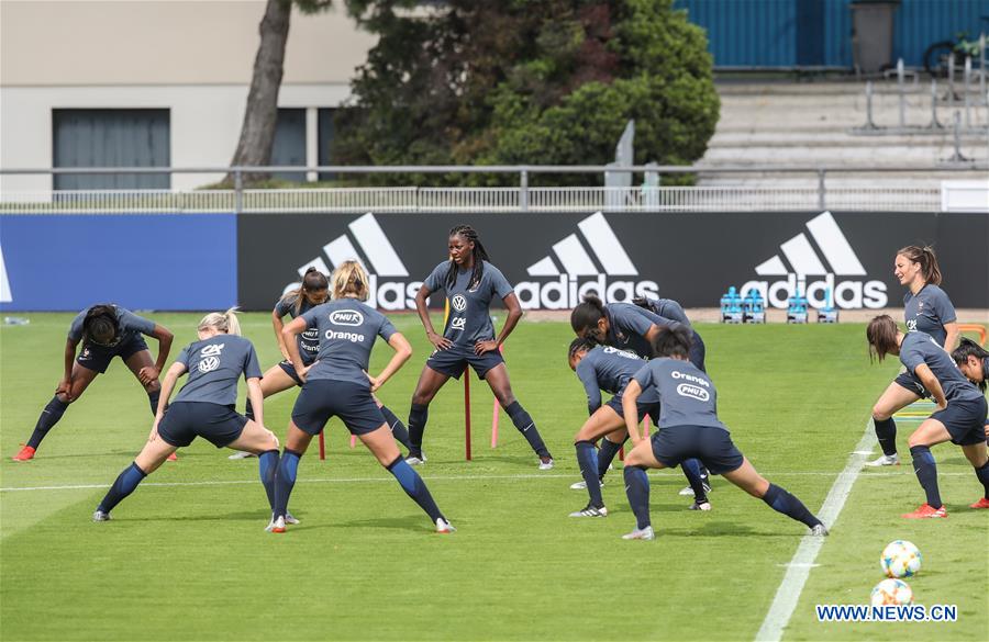 (SP)FRANCE-CROISSY-SUR-SEINE-2019 FIFA WOMEN'S WORLD CUP-TRAINING SESSION-FRANCE