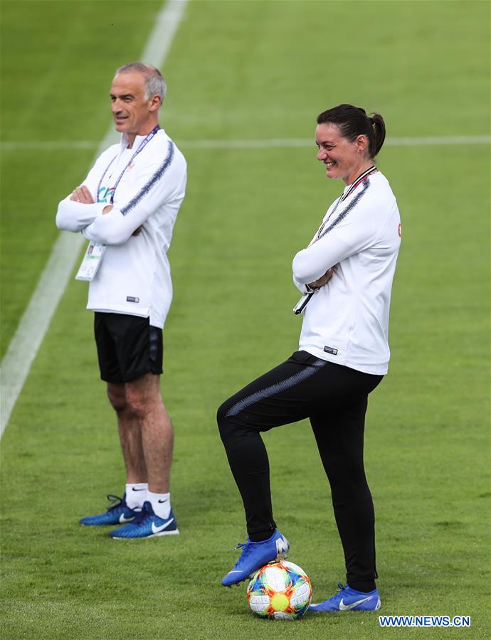 (SP)FRANCE-CROISSY-SUR-SEINE-2019 FIFA WOMEN'S WORLD CUP-TRAINING SESSION-FRANCE