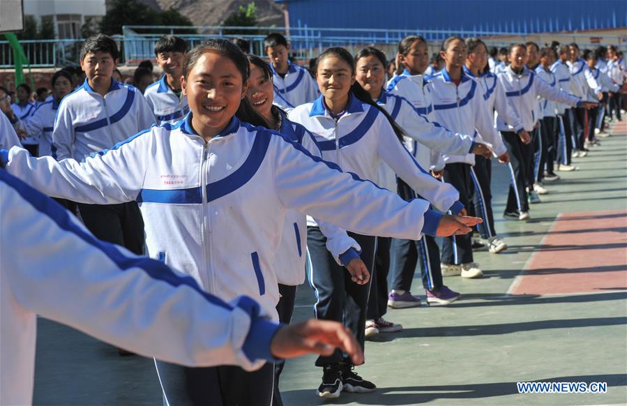CHINA-TIBET-MANGKAM-EXERCISES (CN)