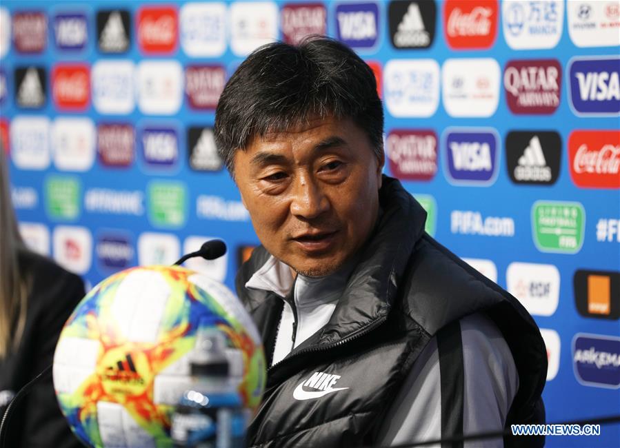(SP)FRANCE-RENNES-2019 FIFA WOMEN'S WORLD CUP-CHINA-PRESS CONFERENCE