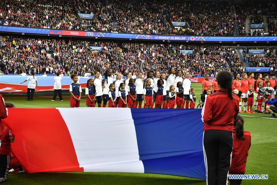 (SP)FRANCE-PARIS-2019 FIFA WOMEN'S WORLD CUP-FRANCE VS SOUTH KOREA