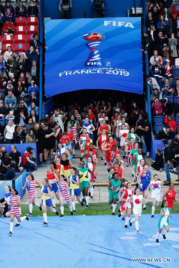 (SP)FRANCE-PARIS-2019 FIFA WOMEN'S WORLD CUP-OPENING CEREMONY