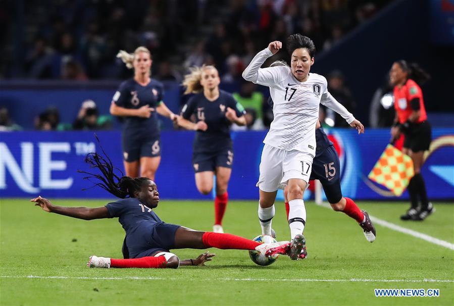 (SP)FRANCE-PARIS-2019 FIFA WOMEN'S WORLD CUP-FRANCE VS SOUTH KOREA