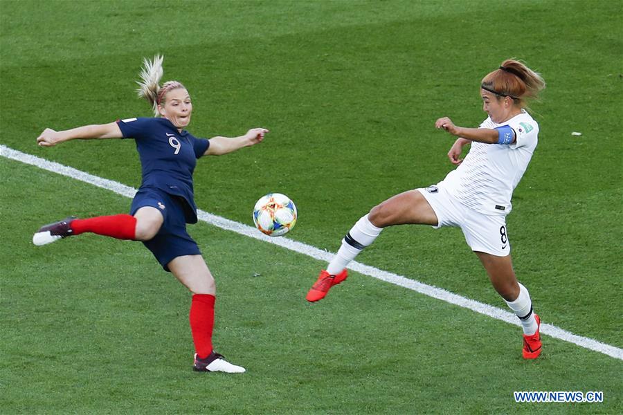 (SP)FRANCE-PARIS-2019 FIFA WOMEN'S WORLD CUP-FRANCE VS SOUTH KOREA