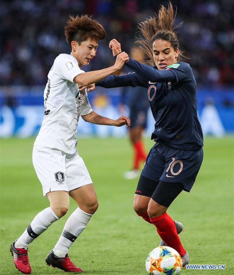 (SP)FRANCE-PARIS-2019 FIFA WOMEN'S WORLD CUP-FRANCE VS SOUTH KOREA