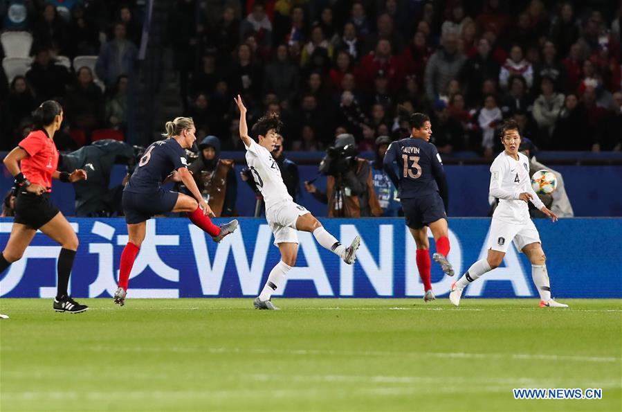 (SP)FRANCE-PARIS-2019 FIFA WOMEN'S WORLD CUP-FRANCE VS SOUTH KOREA