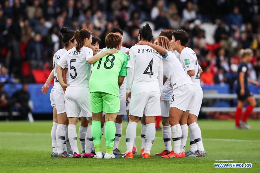 (SP)FRANCE-PARIS-2019 FIFA WOMEN'S WORLD CUP-FRANCE VS SOUTH KOREA
