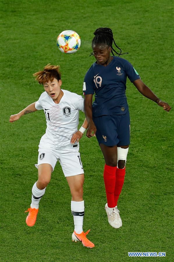 (SP)FRANCE-PARIS-2019 FIFA WOMEN'S WORLD CUP-FRANCE VS SOUTH KOREA
