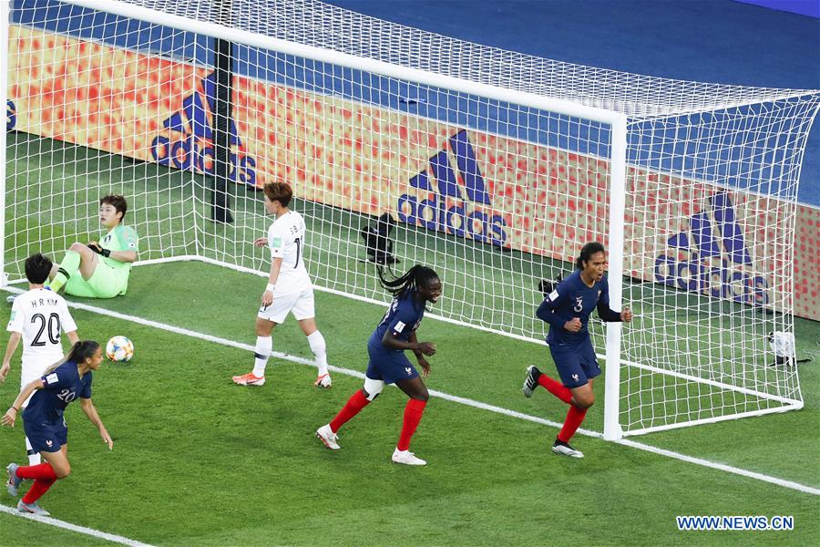 (SP)FRANCE-PARIS-2019 FIFA WOMEN'S WORLD CUP-FRANCE VS SOUTH KOREA