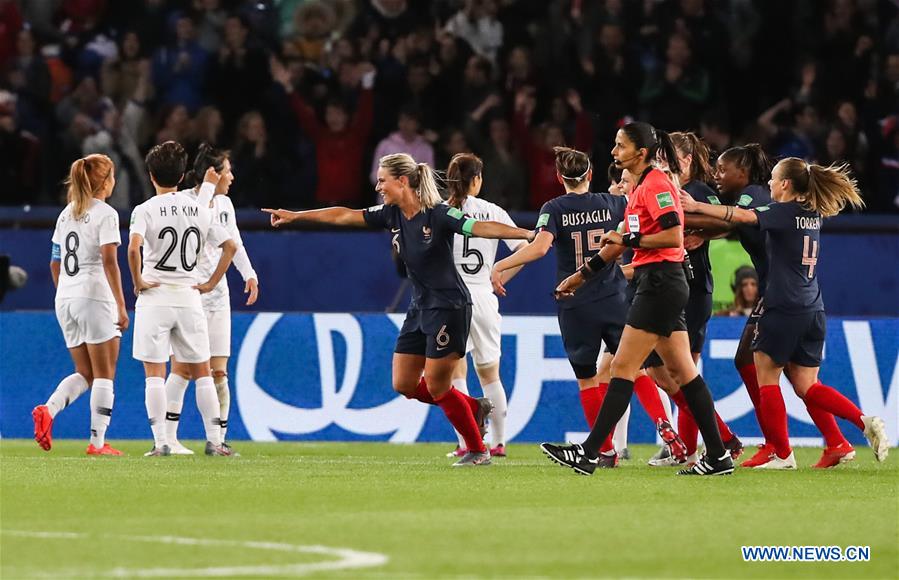 (SP)FRANCE-PARIS-2019 FIFA WOMEN'S WORLD CUP-FRANCE VS SOUTH KOREA