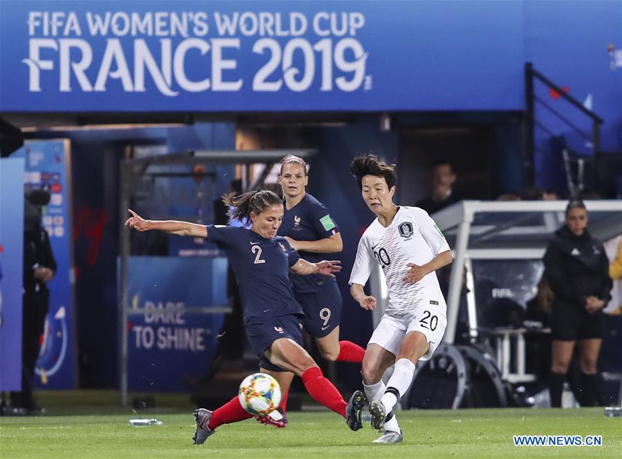 (SP)FRANCE-PARIS-2019 FIFA WOMEN'S WORLD CUP-FRANCE VS SOUTH KOREA