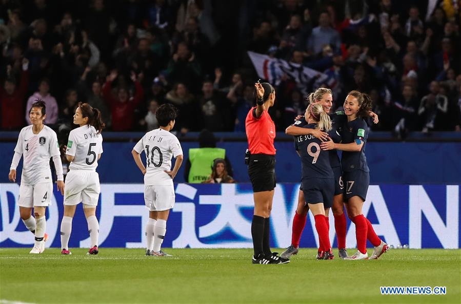 (SP)FRANCE-PARIS-2019 FIFA WOMEN'S WORLD CUP-FRANCE VS SOUTH KOREA