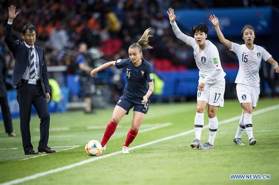 (SP)FRANCE-PARIS-2019 FIFA WOMEN'S WORLD CUP-FRANCE VS SOUTH KOREA