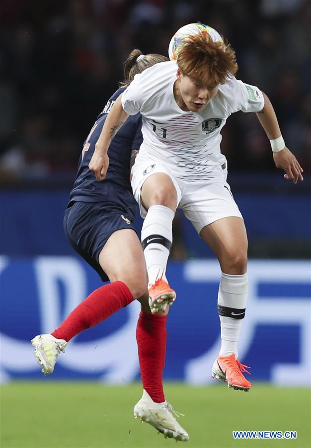 (SP)FRANCE-PARIS-2019 FIFA WOMEN'S WORLD CUP-FRANCE VS SOUTH KOREA
