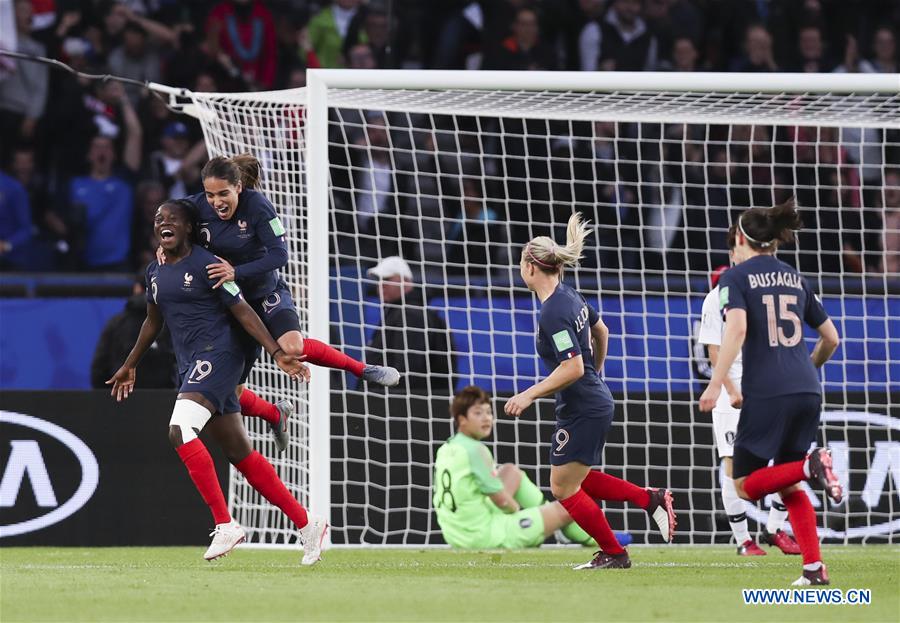 (SP)FRANCE-PARIS-2019 FIFA WOMEN'S WORLD CUP-FRANCE VS SOUTH KOREA