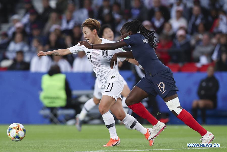 (SP)FRANCE-PARIS-2019 FIFA WOMEN'S WORLD CUP-FRANCE VS SOUTH KOREA