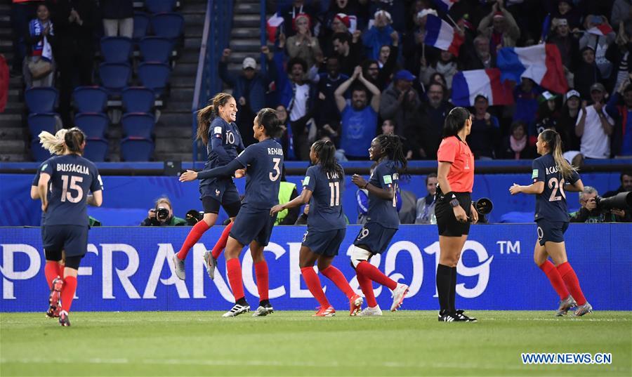 (SP)FRANCE-PARIS-2019 FIFA WOMEN'S WORLD CUP-FRANCE VS SOUTH KOREA