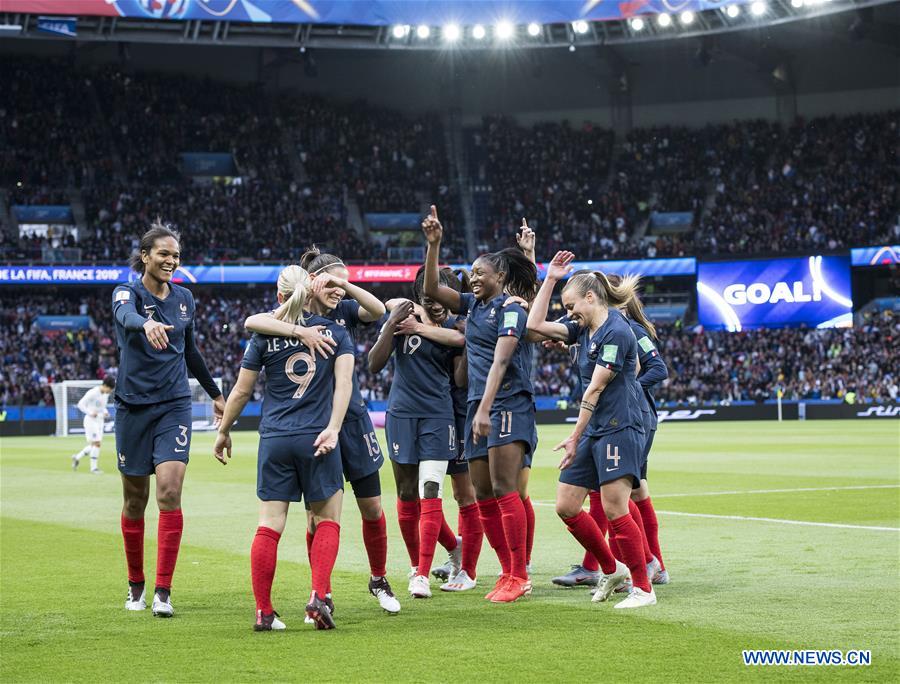(SP)FRANCE-PARIS-2019 FIFA WOMEN'S WORLD CUP-FRANCE VS SOUTH KOREA