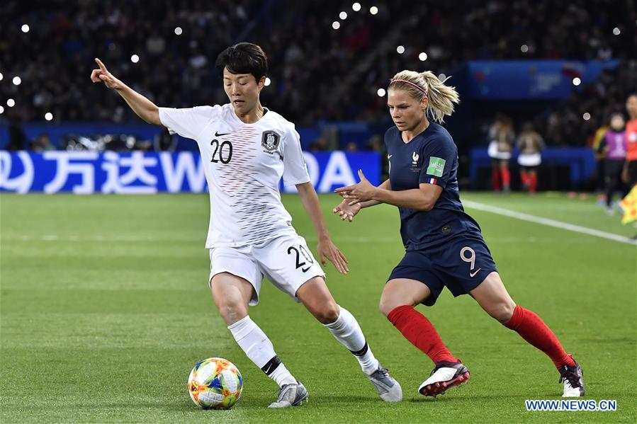 (SP)FRANCE-PARIS-2019 FIFA WOMEN'S WORLD CUP-FRANCE VS SOUTH KOREA